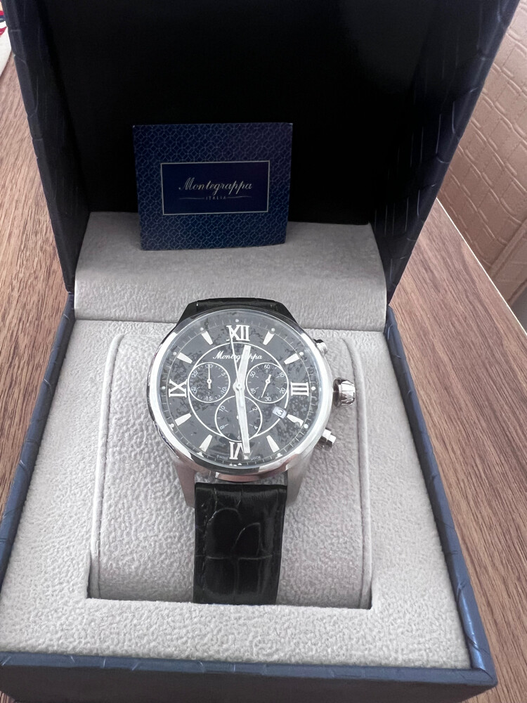 New Montegrappa Swiss 42mm Black - 2