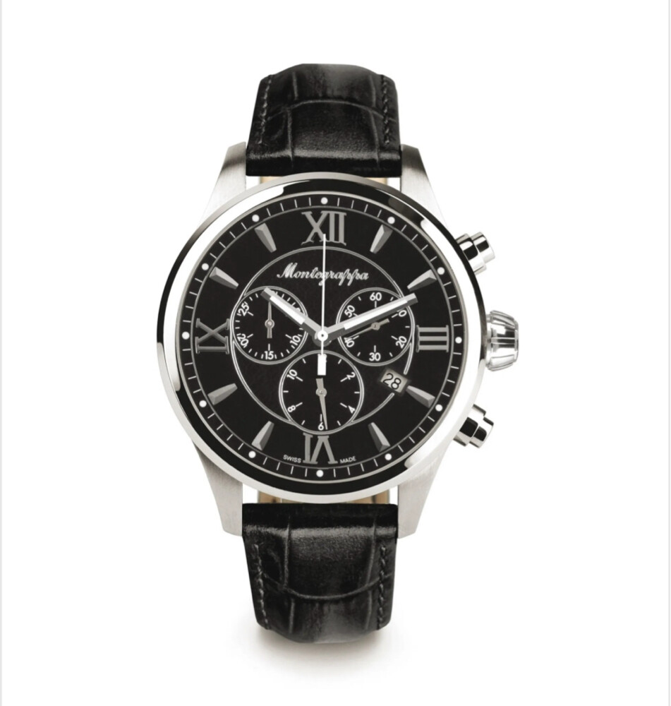 New Montegrappa Swiss 42mm Black - 3