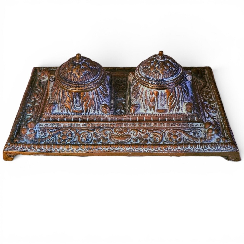 Antique Ottoman Double Inkwell - 2