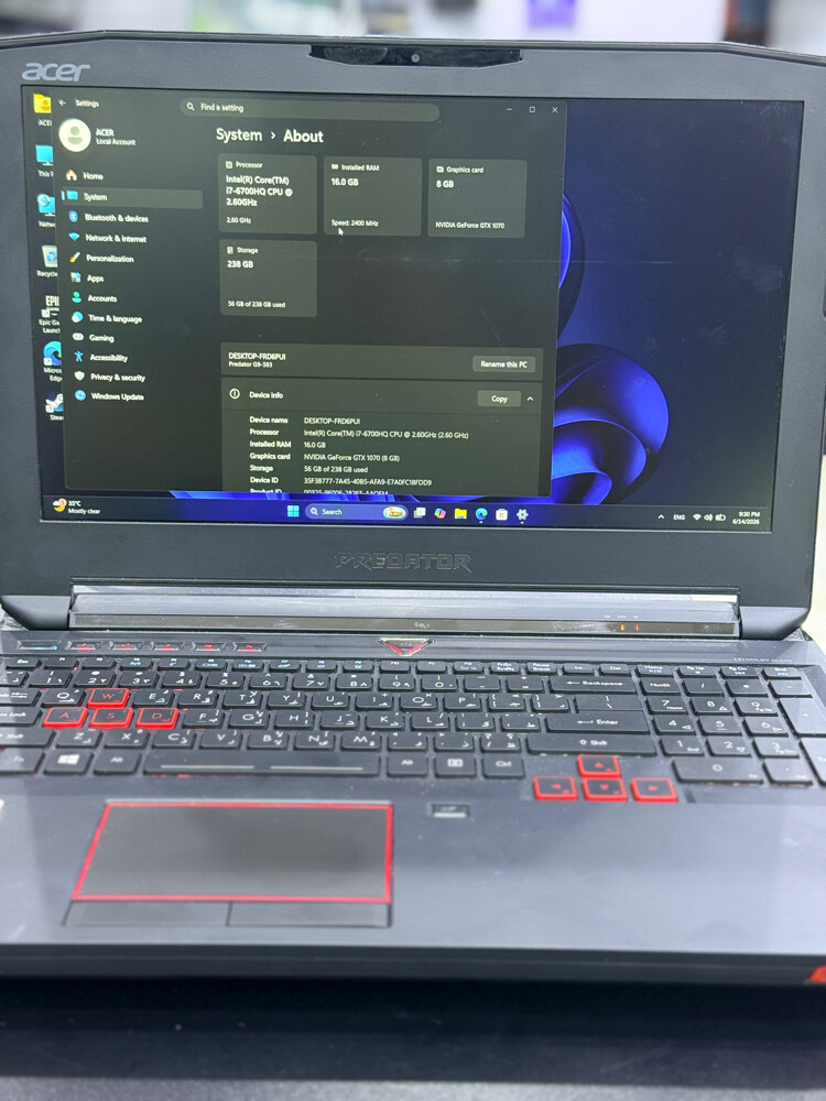 Acer predator 256 gb - 3