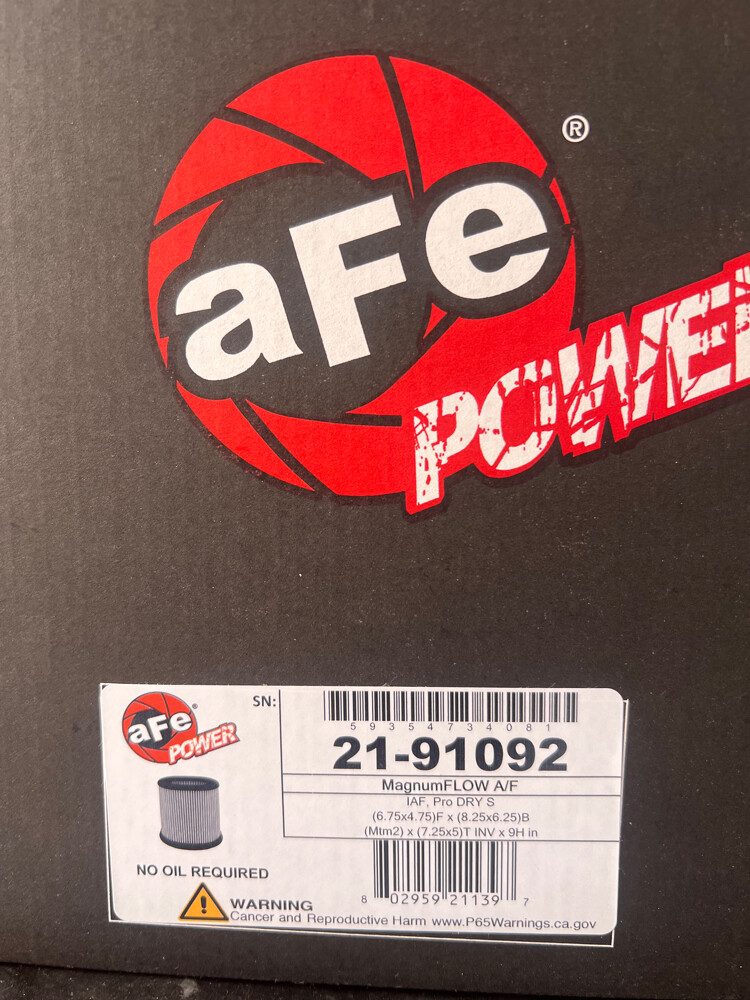 AFE filter 5.7L - 1