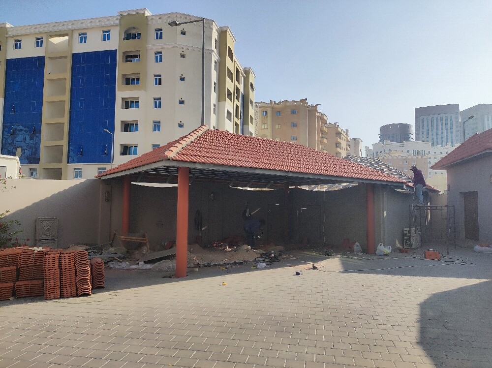 All Steels work, stair, car parking - 14