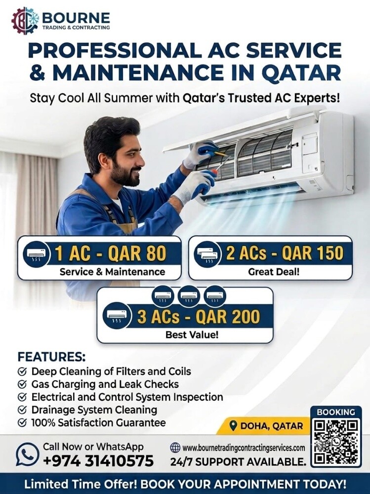Professional AC Maintenance  Doha. - 4