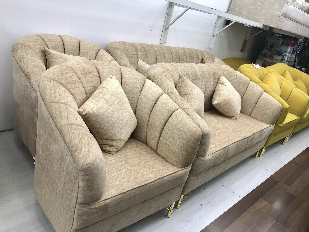 Luxury 7-Seater Sofa Set Available - 2