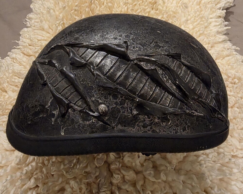 Harley Leather Jacket and helmets - 4