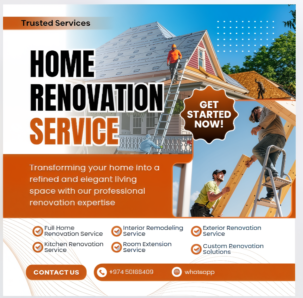 Home renovation+painting - 1
