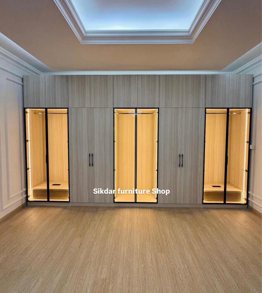 Cabinet, dressing table, bed - 6
