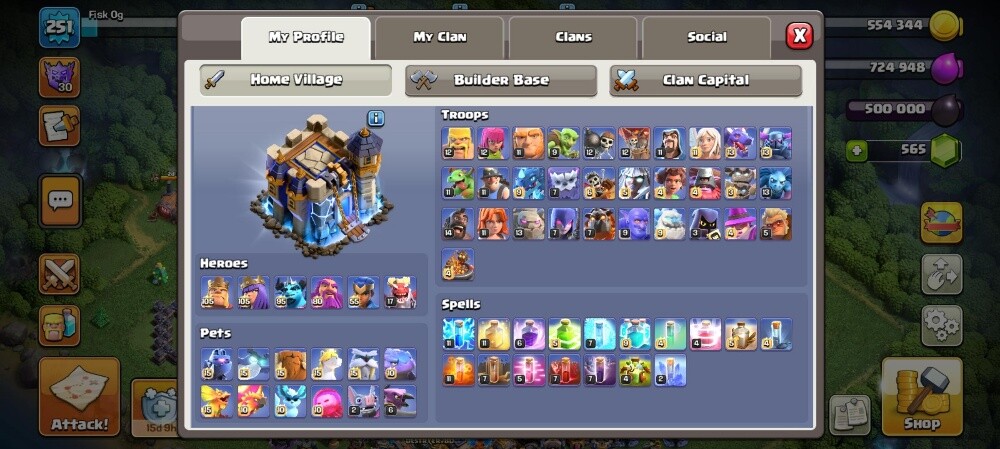 clash of clans 18 max - 3