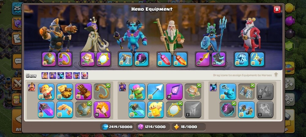 clash of clans 18 max - 6