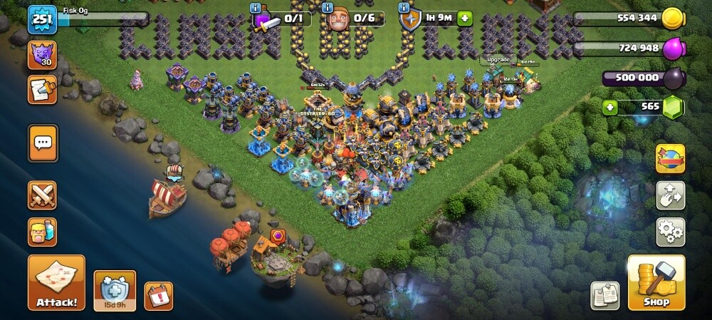 clash of clans 18 max - 2