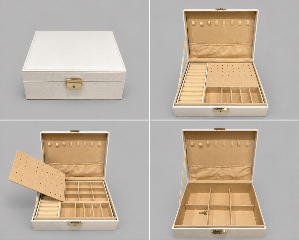 white Jewlery box  - 1