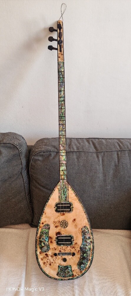 professional Turkish electric saz - 1