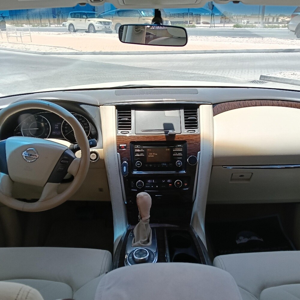نيسان باترول اس اي 2013 ابيض - 7