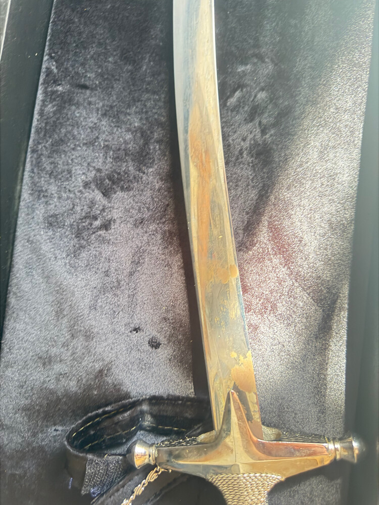 Stainless Steel Arabic Sword - 5