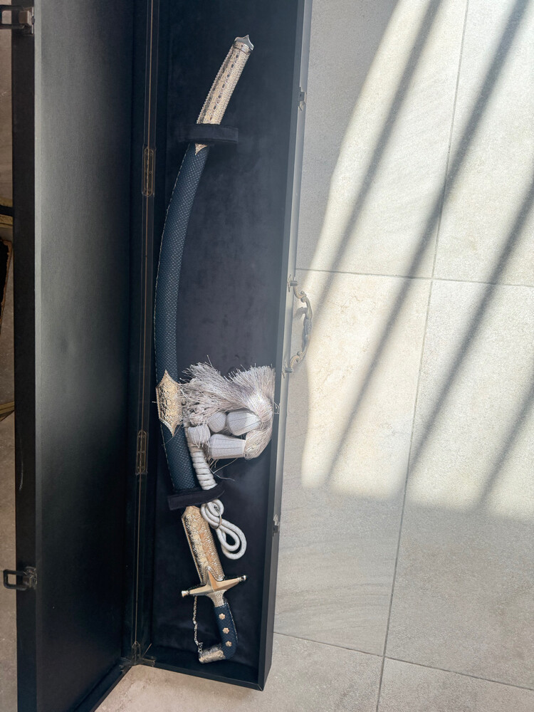 Stainless Steel Arabic Sword - 4