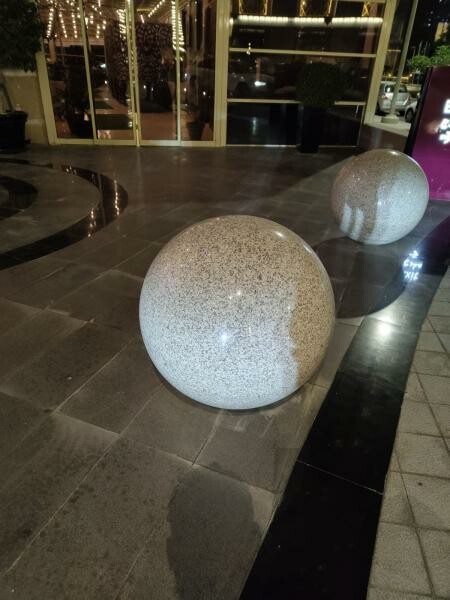 Elegant & Durable Concrete Sphere - 1