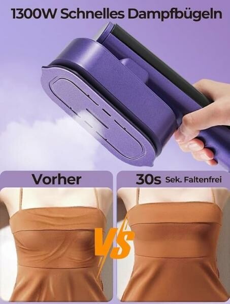 Portable 2-in-1 Steam Iron - 2