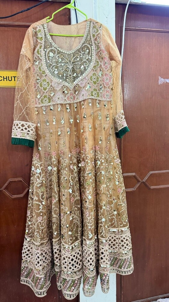 Pakistani net maxi gwon - 1