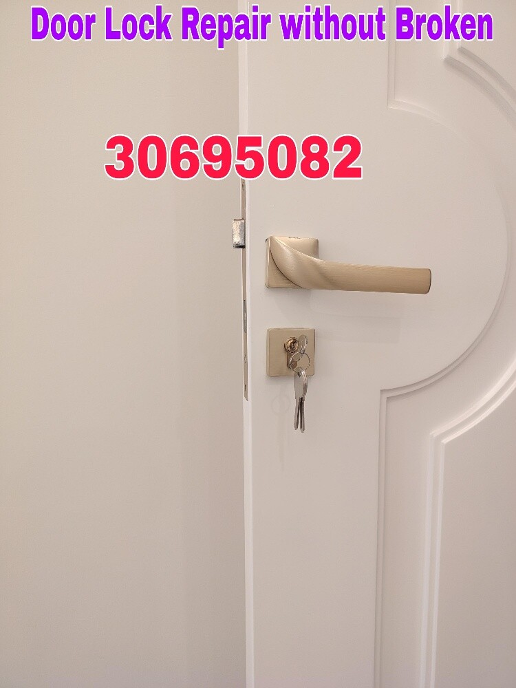 Door Lock Repair Without broken 306 - 1