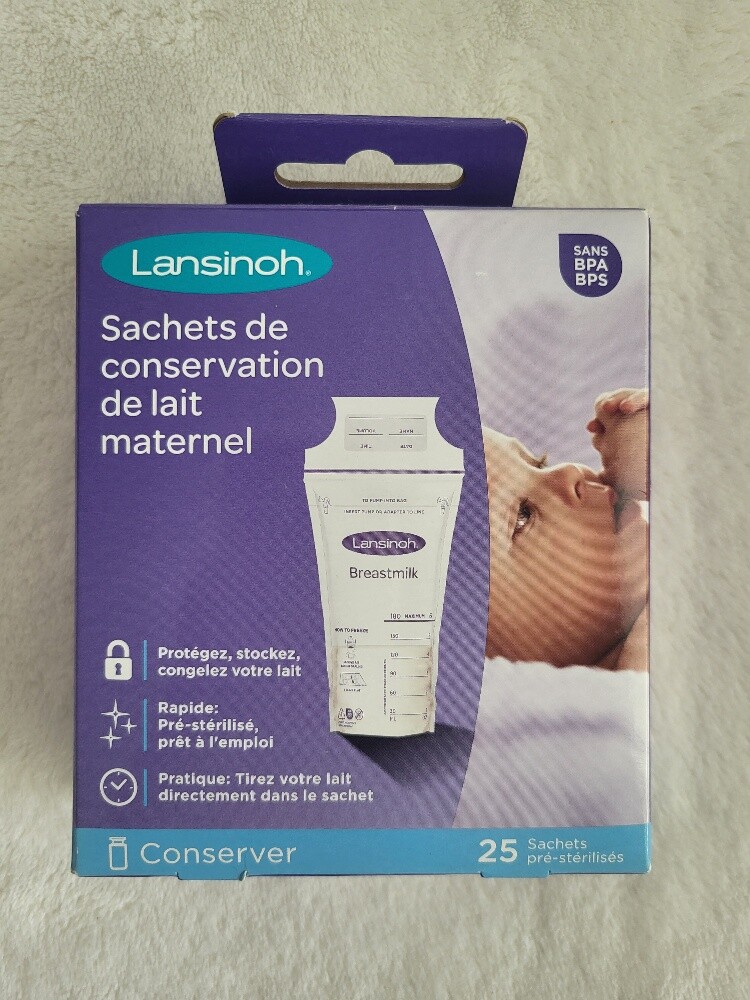Lansinoh x25 breastmilk storage bag - 1
