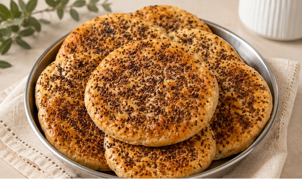 معطف وخبز بالسمسم  - 2
