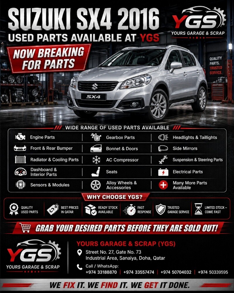 SUZUKI SX4 2016 - 2