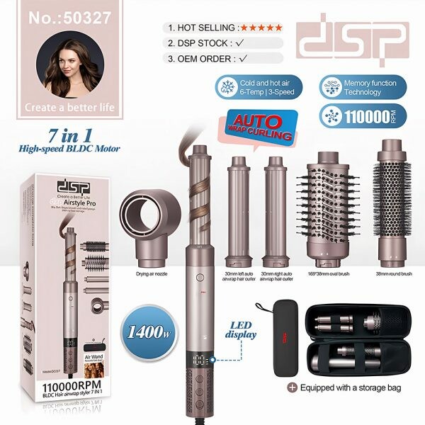 DSP High-Speed Hair Styler - 4