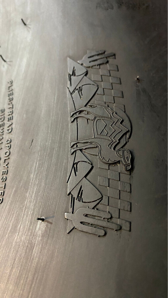 900/17# shaheen tire like new  - 5