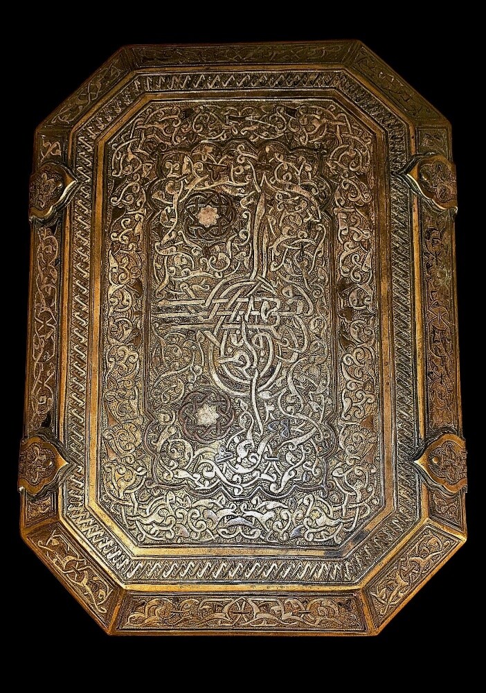 antique brass box - 9