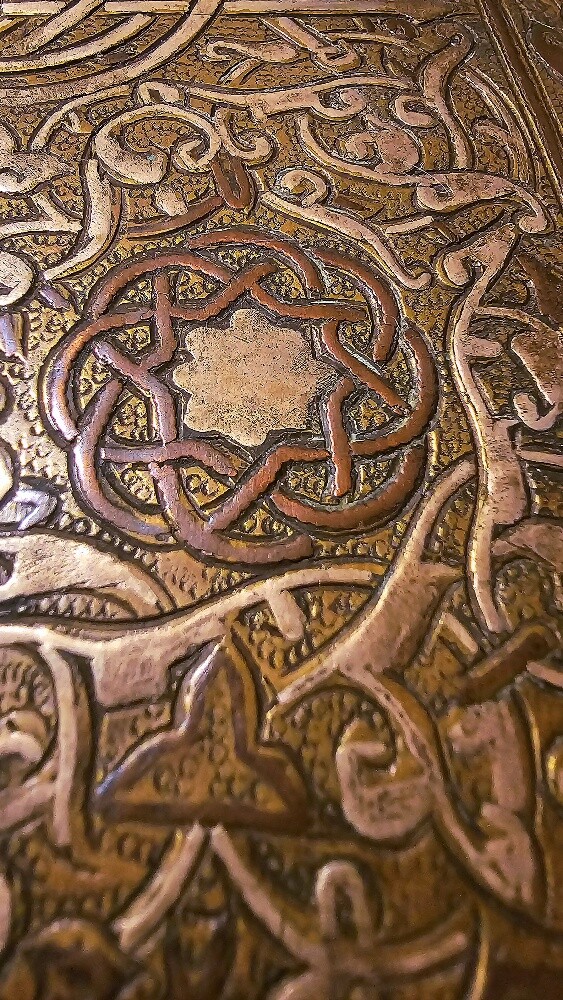antique brass box - 15