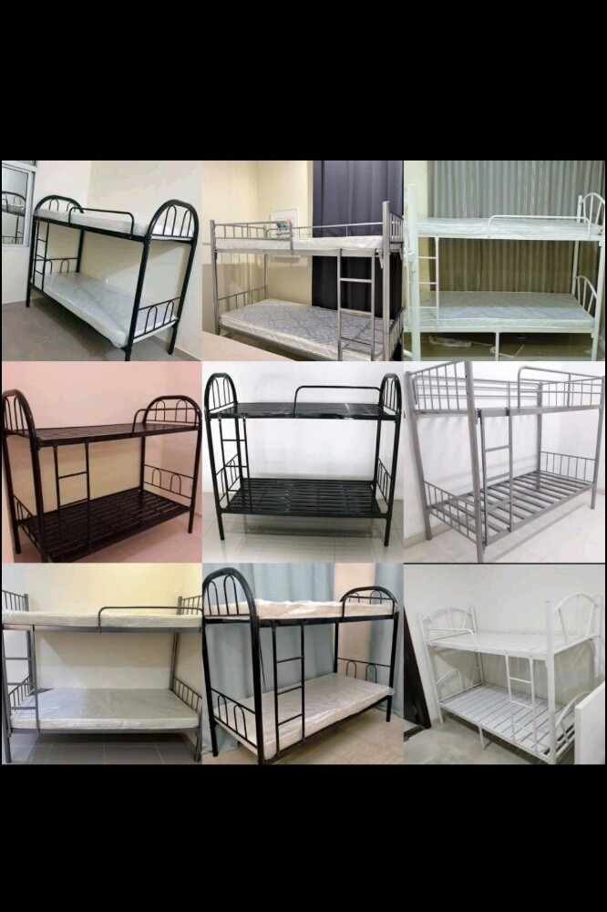 new steel single or double bed - 25