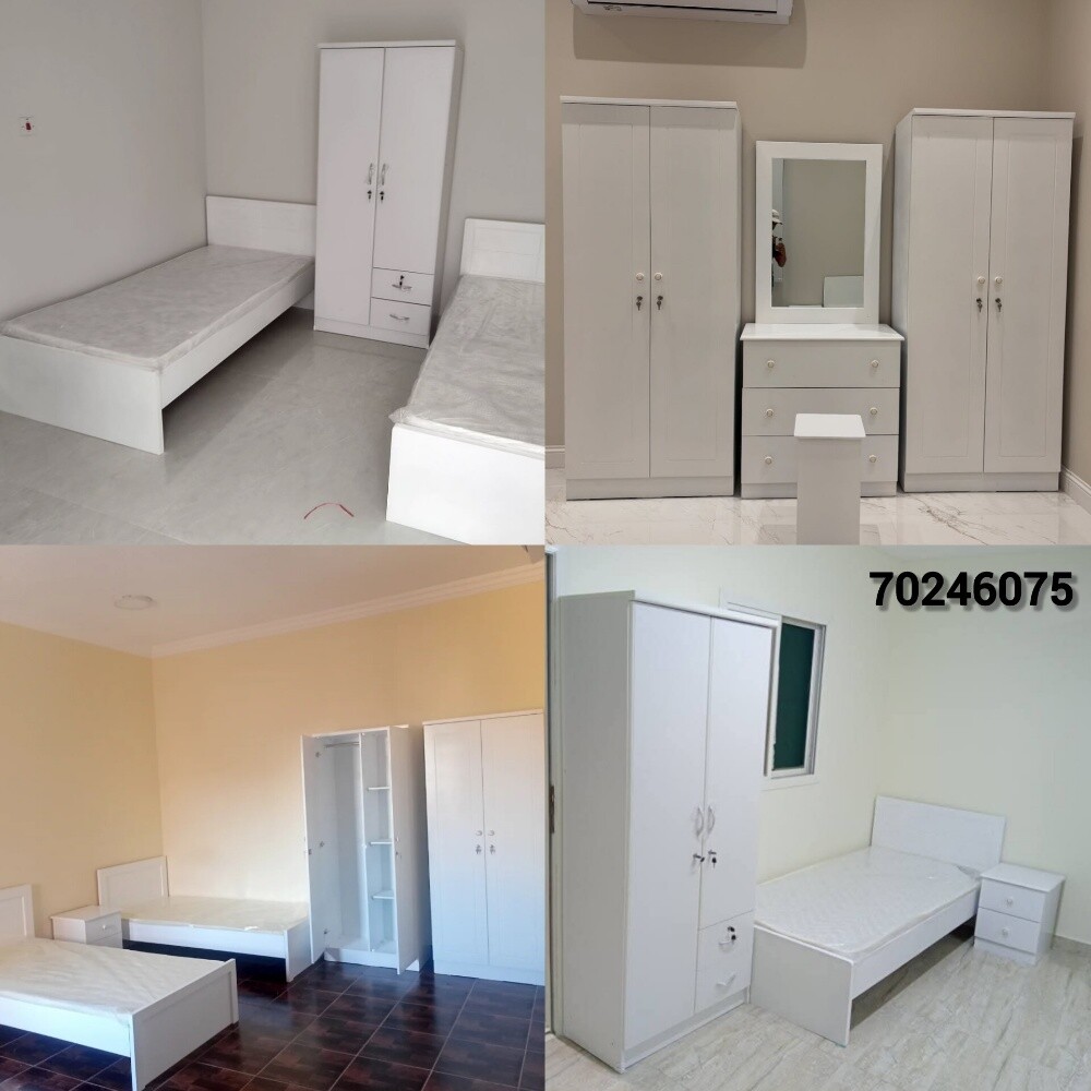 new wooden single bedroom set - 3