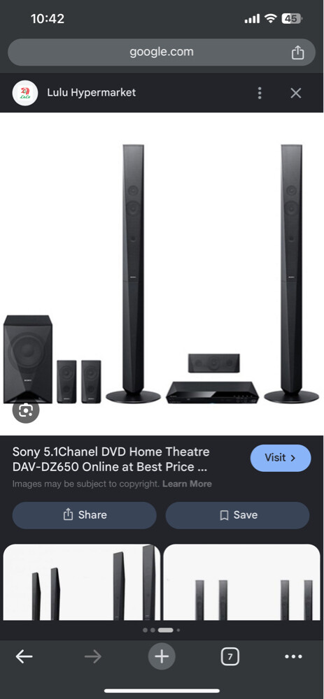 sony home theater - 1