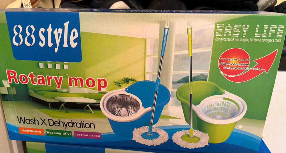 Rotary Mop & Spin Bucket  - 1