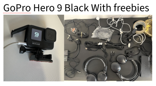 GoPro 9 Black W Freebies|Negotiable - 5