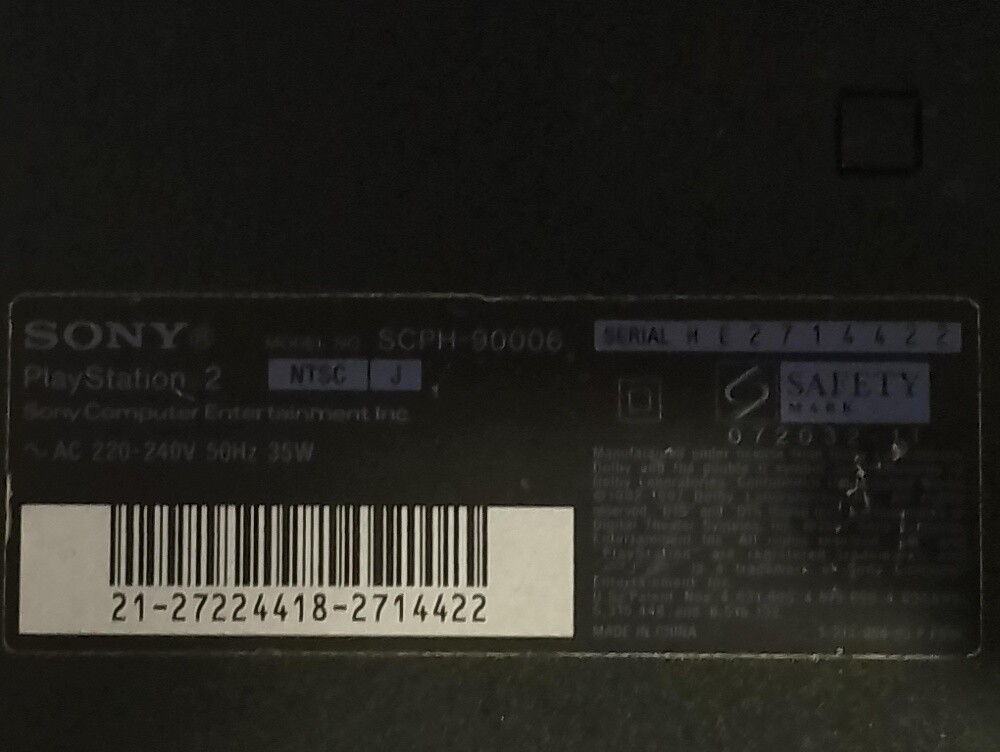 Ps2 Slim Mint Condition - 2