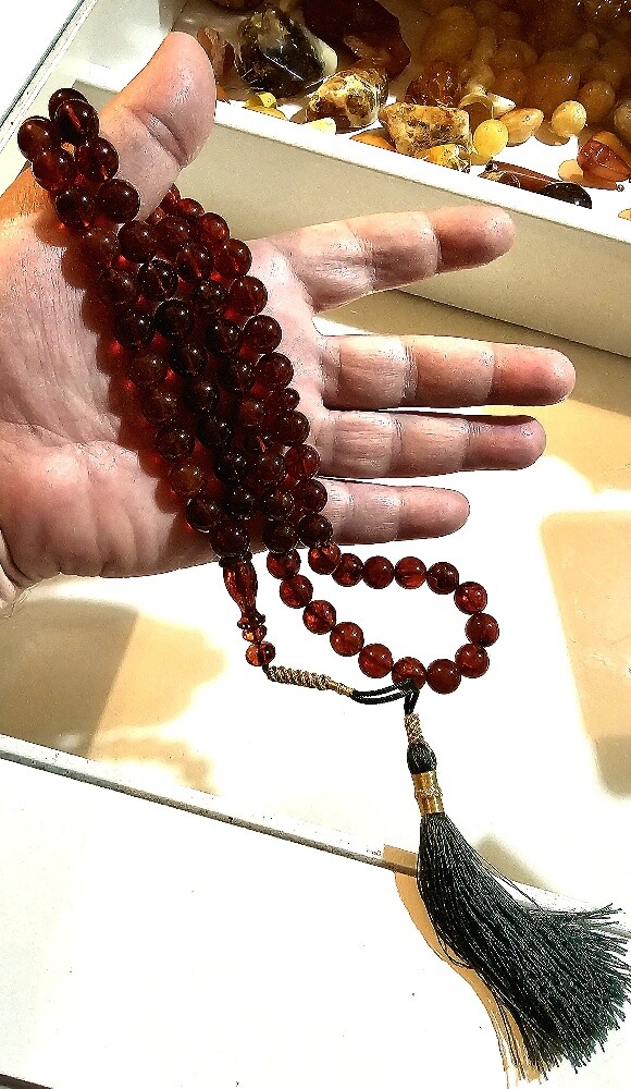 مسباح كهرمان كرزي 66 - 9
