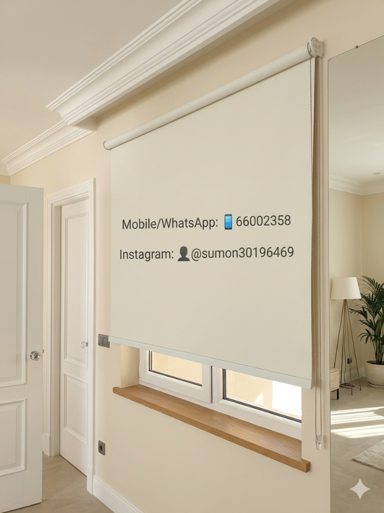 Curtain,Wallpaper, Roller blinds - 23