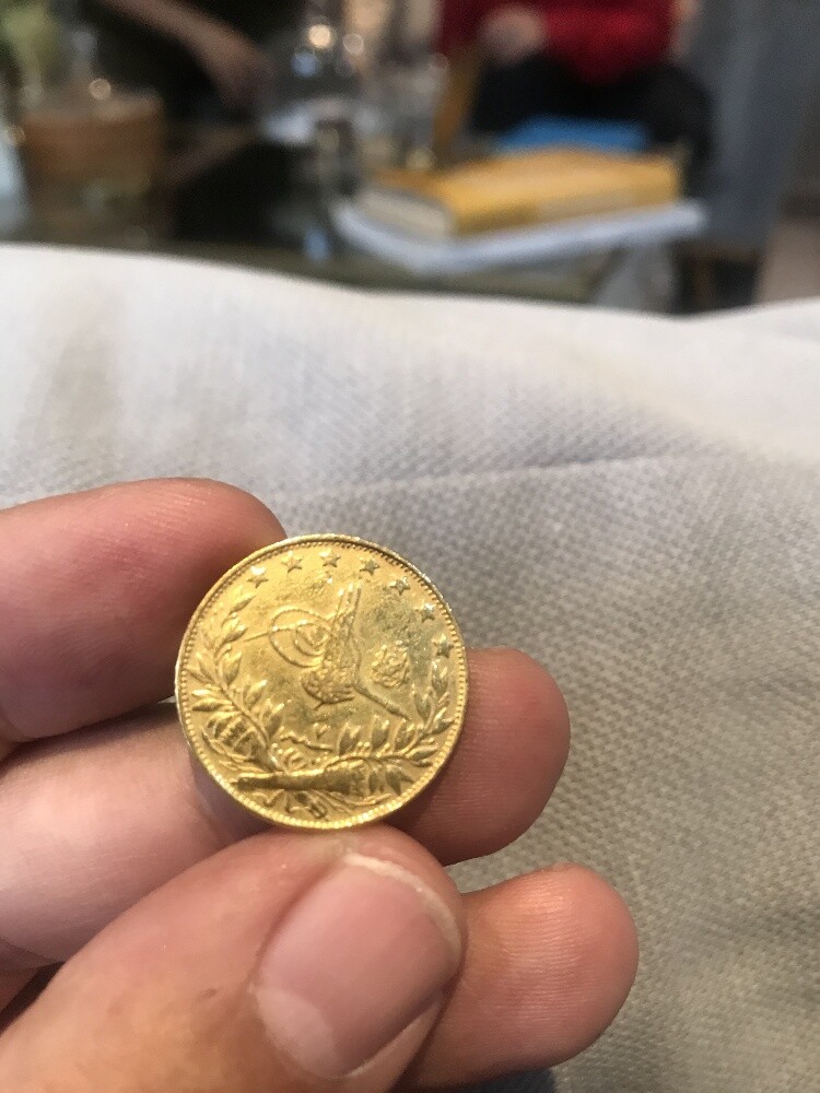 2 coins 150 years Ottoman Gold Coin - 7
