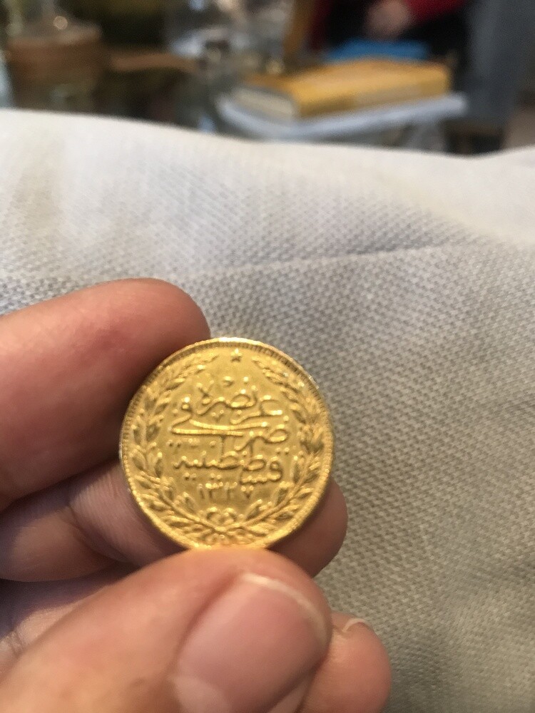 2 coins 150 years Ottoman Gold Coin - 8