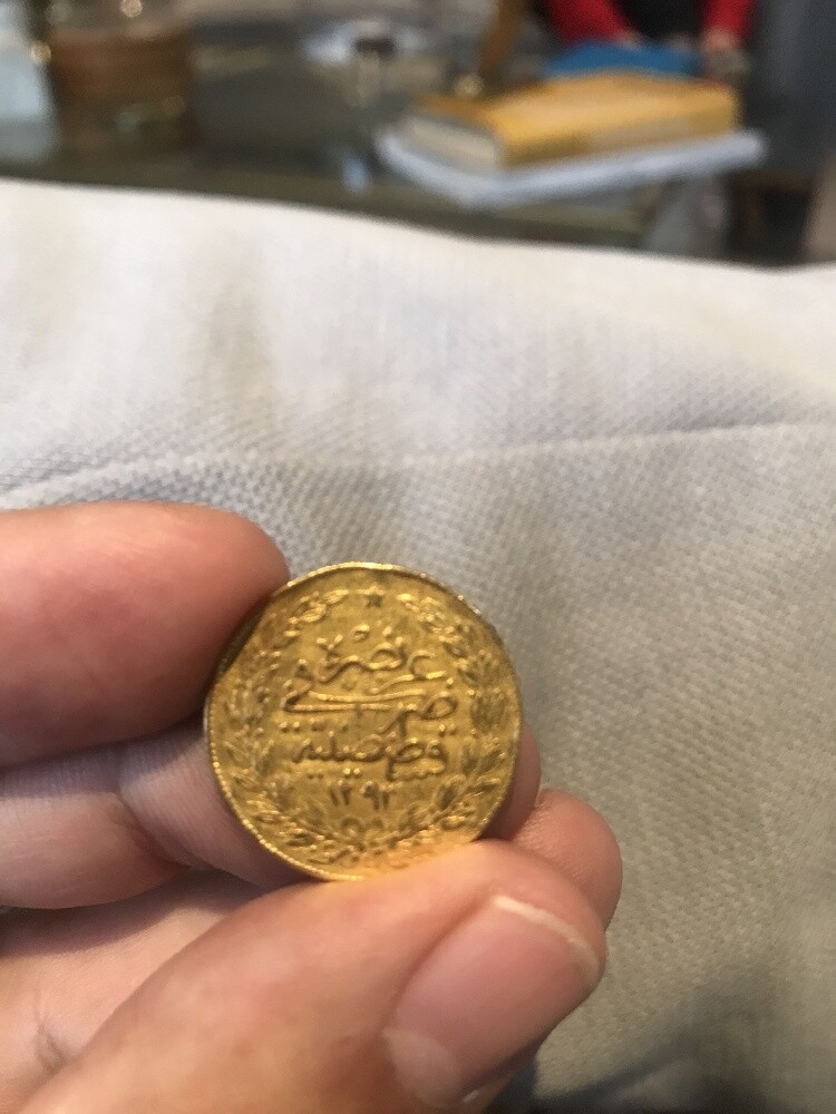 2 coins 150 years Ottoman Gold Coin - 6