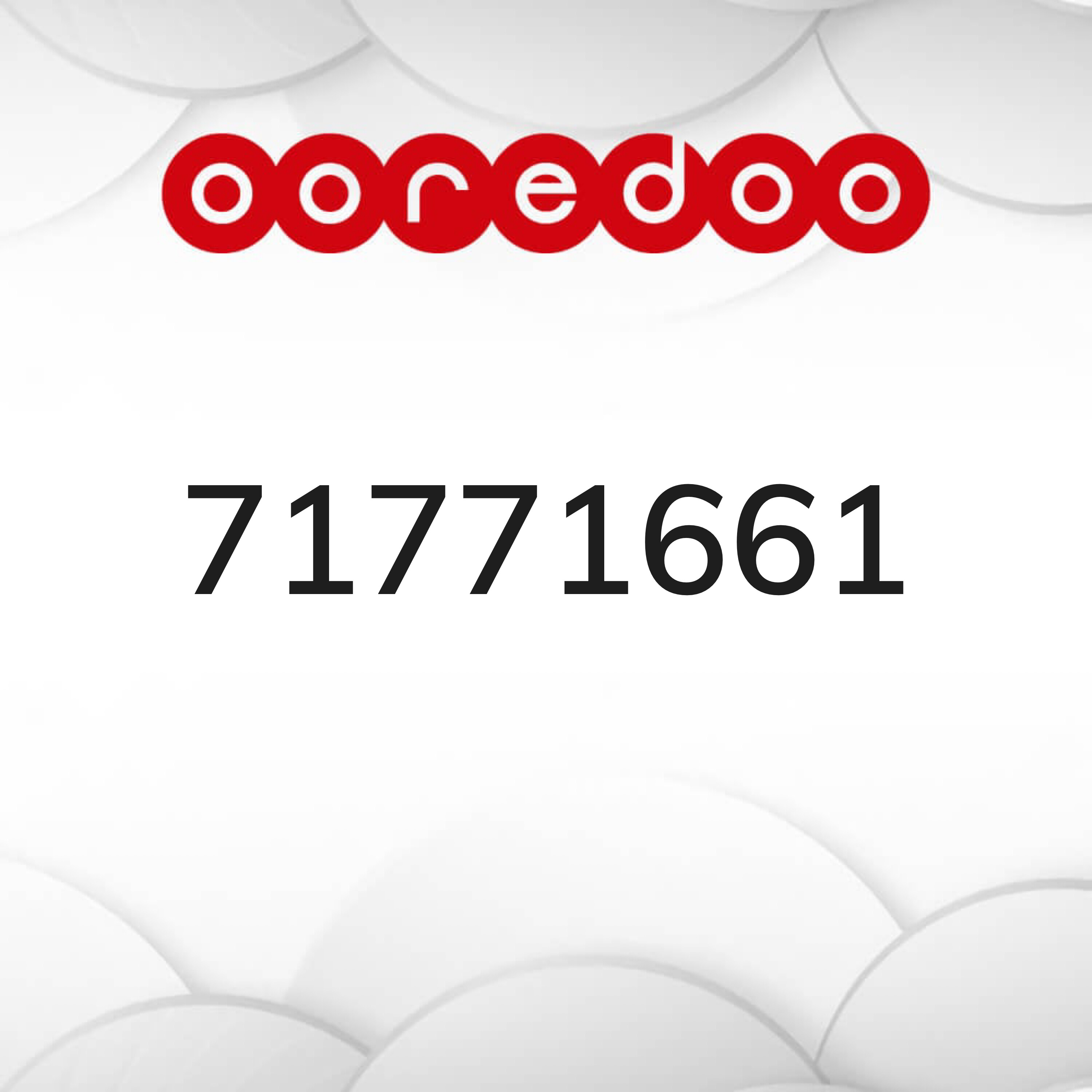 ooredoo number  - 1