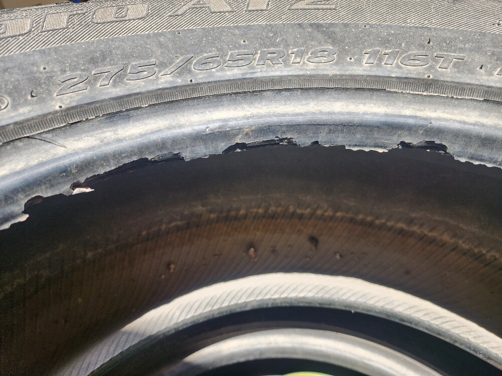 4 Hankook Rock Tires 275/65/18 - 3