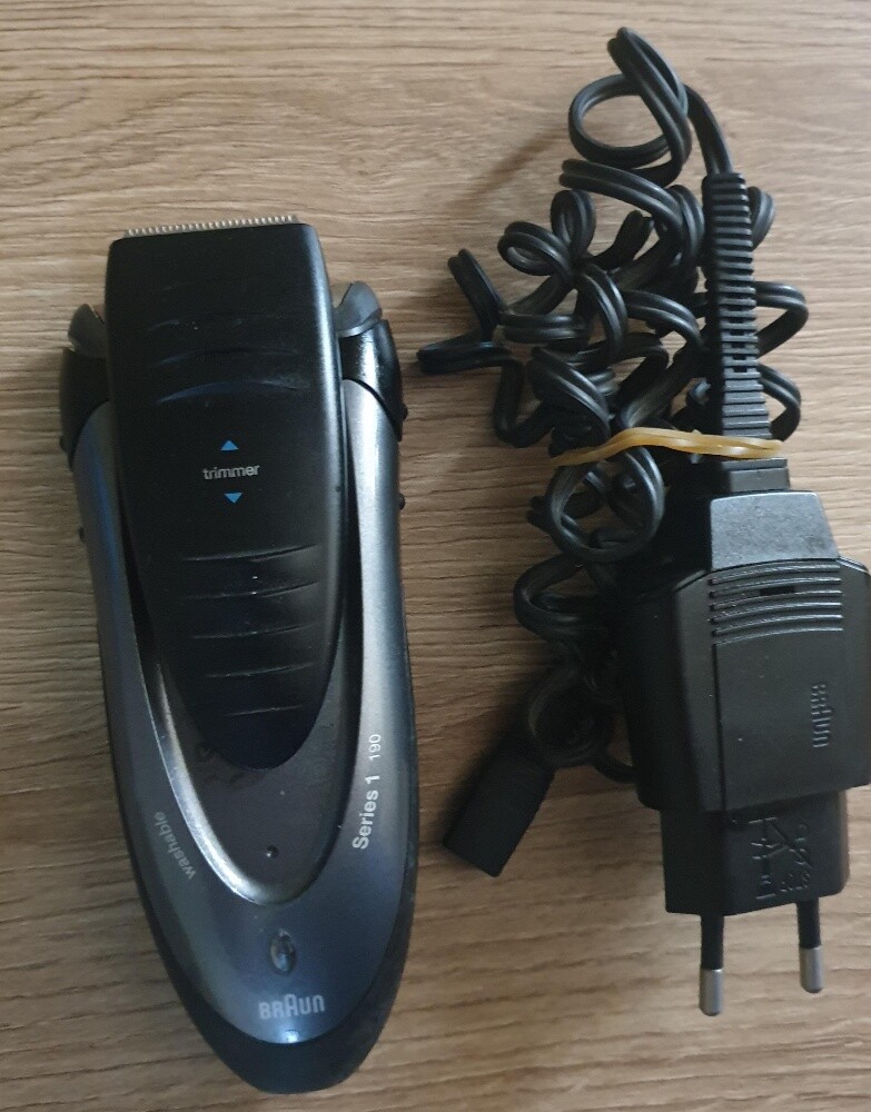 A Philips hair clipper and a Braun - 3