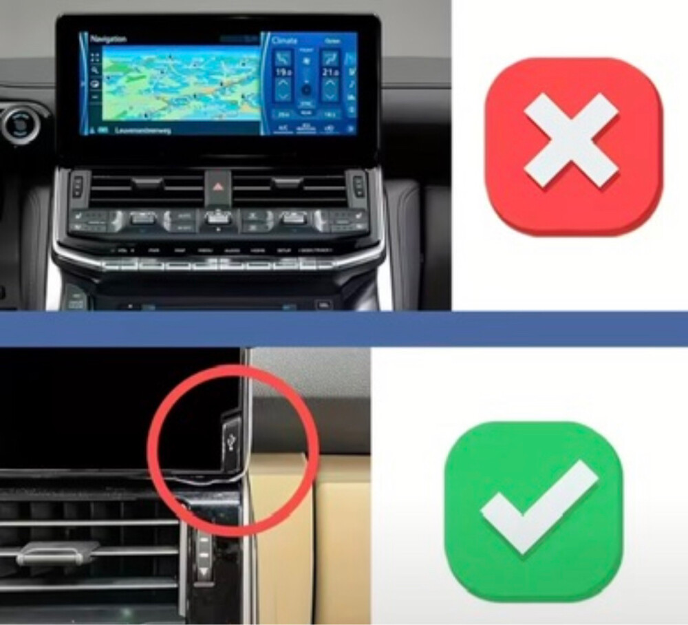 land cruiser 300 phone holder  - 3