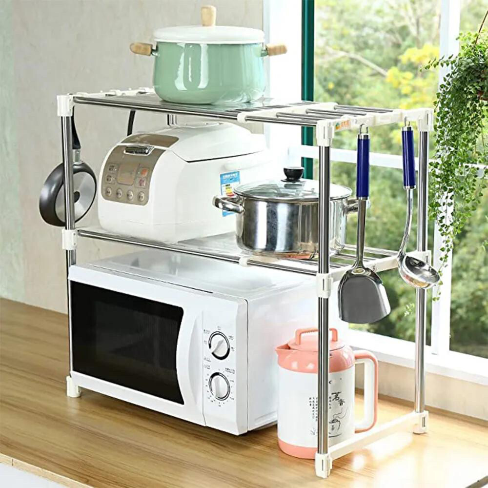 Air Fryer and Microwave Stand - 1