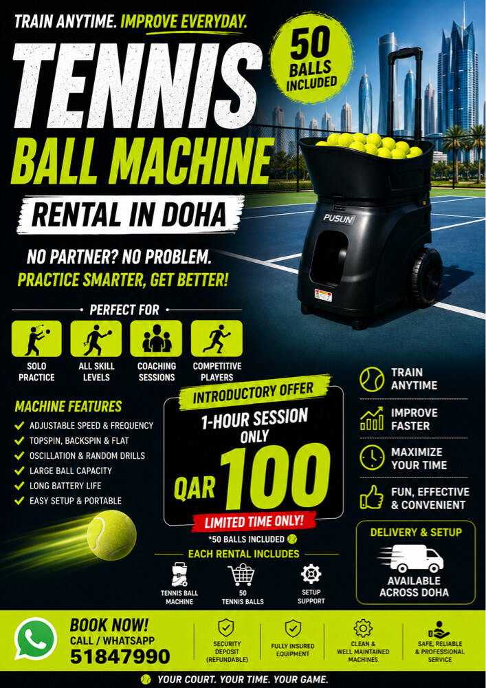 Tennis Ball Machine - 1