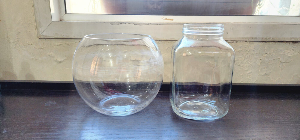 Fish glass bowels - 1