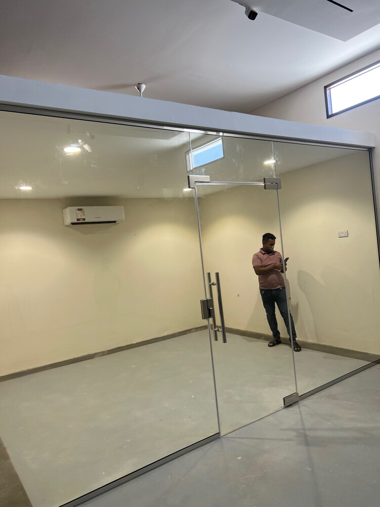 aluminum upvc glass partition - 6