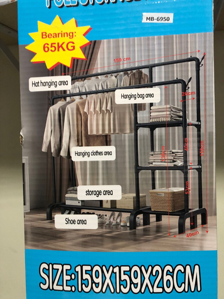 clothes stand & rack loard 65kg - 2
